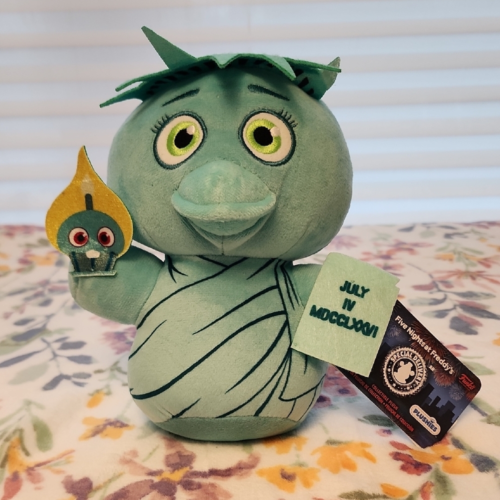 FNAF‎ Mint Green Liberty Chica Plush